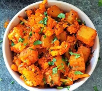 Main Course Veg-Aloo Gobi Fry-Hotel Green View