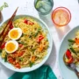 A.Egg Hakka Noodles-Half-Momo Point