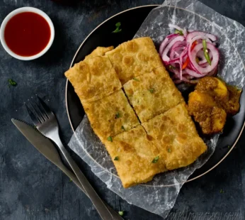 Indian Bread-Chicken Muglai Paratha-The Hideout Cafe & Restaurant