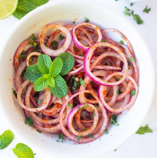 Salad-Onion Salad-Surushi