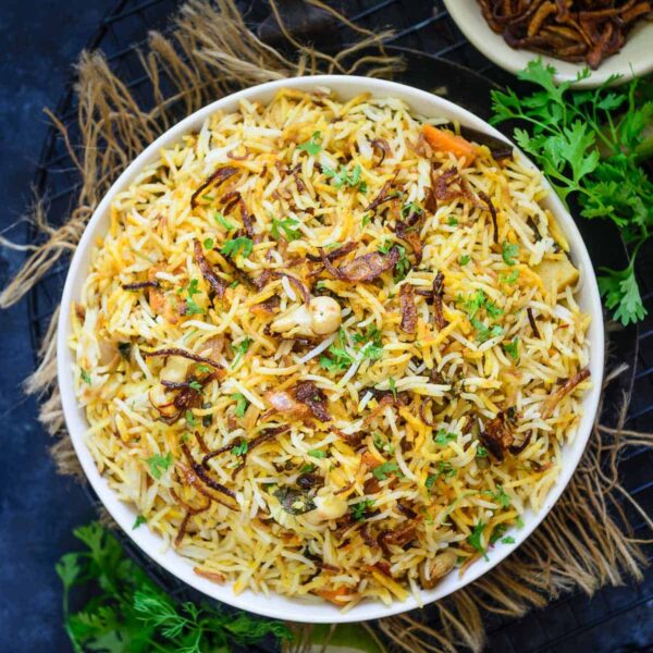 Rice-Veg Biryani-The Mist Blew