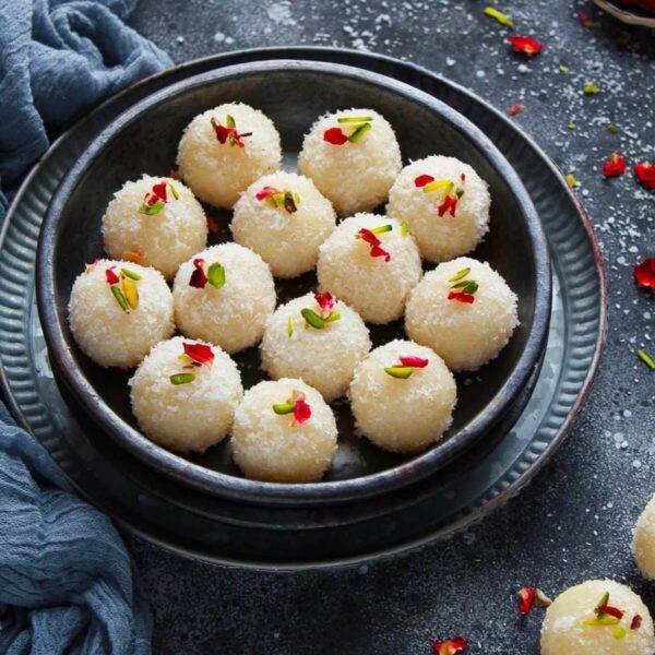 Coconut Ladoo-Sweet Delight