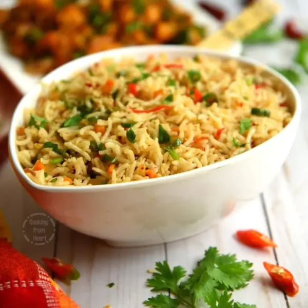 Fried Rice-Paneer Chilli Garlic Fried Rice-Momomia