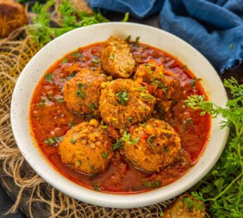 Veg-Kofta Curry-Ti-ফাই