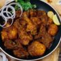 Chinese starter(non veg)-Indian style chicken dry fry-Hotel Majestic