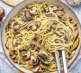 B-Mushroom Garlic Noodles-Ti-ফাই