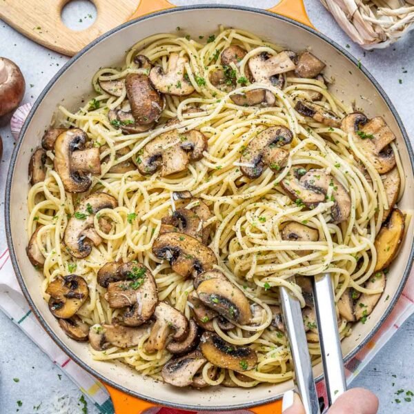 B-Mushroom Garlic Noodles-Ti-ফাই