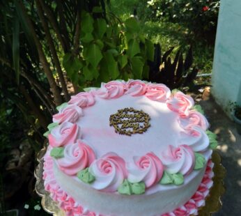 Strawberry half pound cake