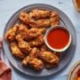 Snacks-Crunchy fried chicken wings(one piece)-Hangout