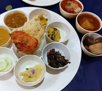 Thalis-Tholuwa non-veg thali- Tholuwa