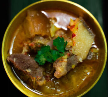 Pork Items- Pork boil bambooshoot half – Tholuwa
