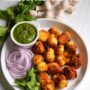 Tandoori Veg Starter-Tandoori Mushroom-The Mist Blew